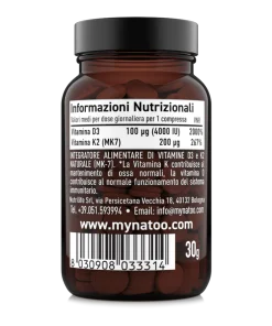 Alternative view of Vitamina D3+K2 (K2VITAL®)