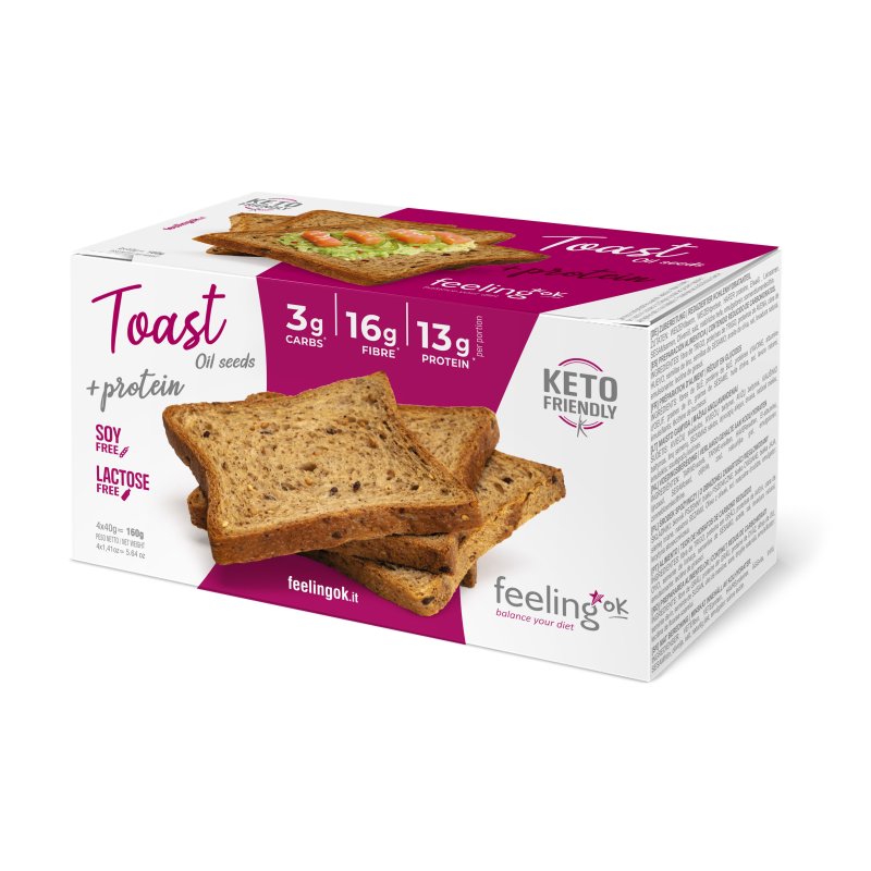 Toast +protein oil seeds