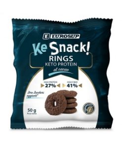Ke Snack! Rings Keto protein al cacao 50gr
