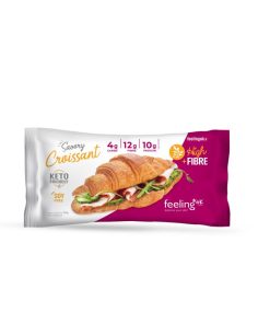 Savory croissant +fibre