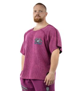 Maglia Rag Top Spikes Magenta Stonewashed Boston