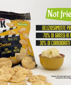 Alternative view of Ciak protein Chips – Cheese