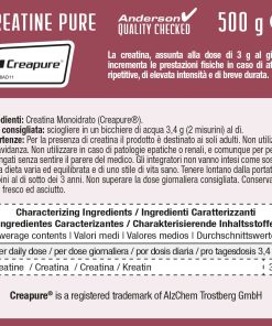Alternative view of Creatine Pure 500 g