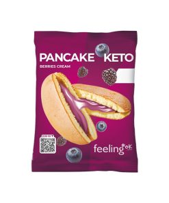 Pancake Keto Berries Cream